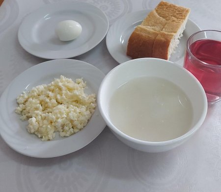 Оқушылардың ас мәзірінен фото есеп