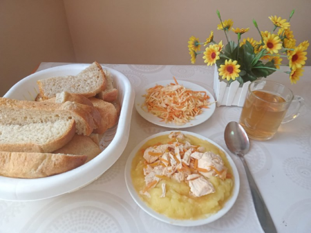 Оқушылардың ас мәзірінен фото есеп