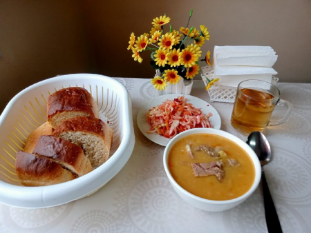 Оқушылардың ас мәзірінен фото есеп